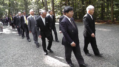 伊勢神宮参拝