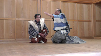狂言奉納