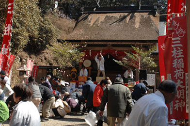 餅まき